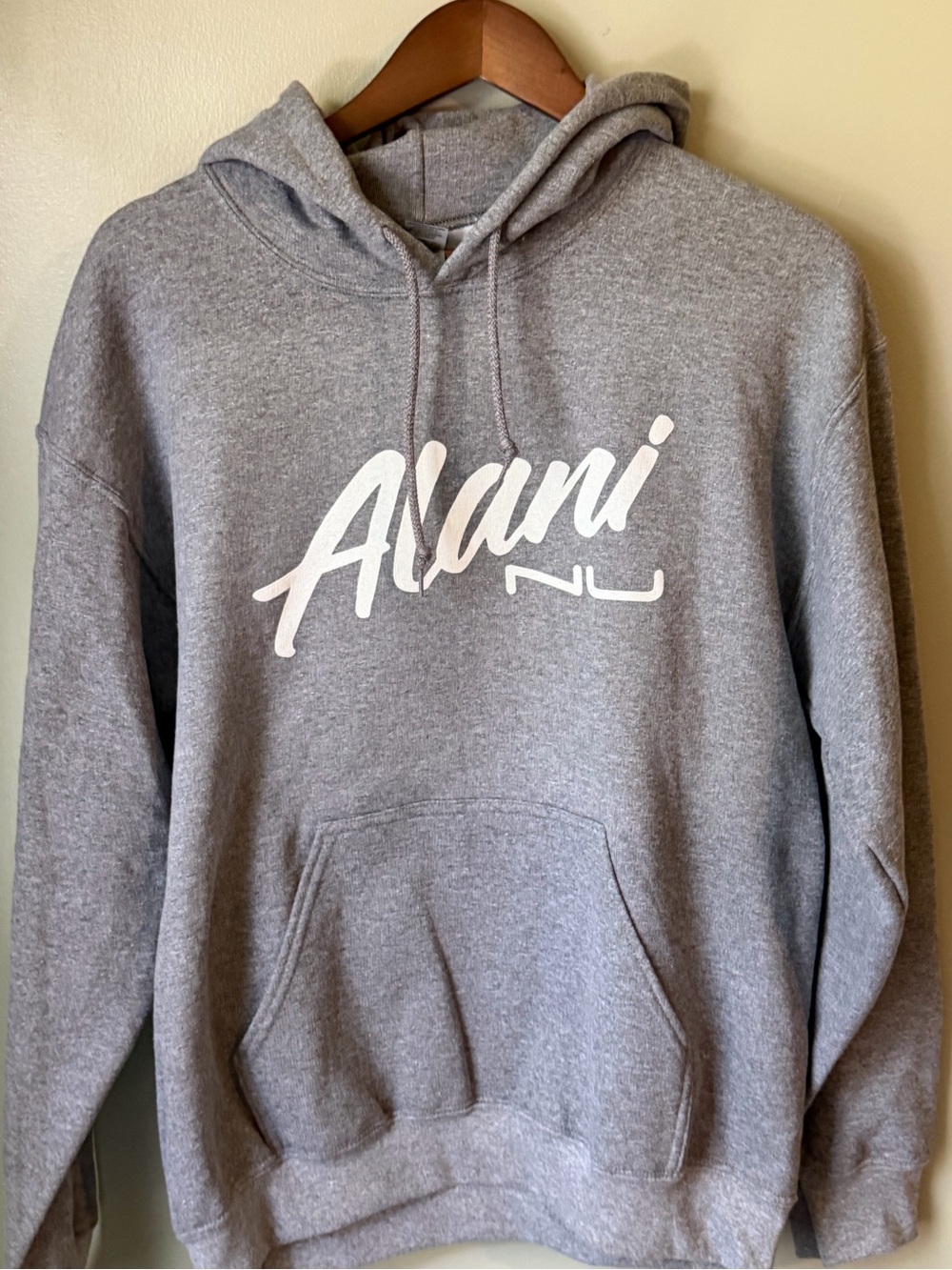 Men's Gray Alani Nu Crewneck Hoodie Sweatshirt